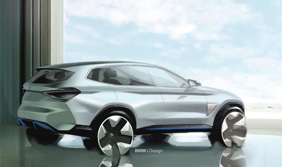 Эскиз BMW Concept iX3 2018 года  (фото 16 из 17)